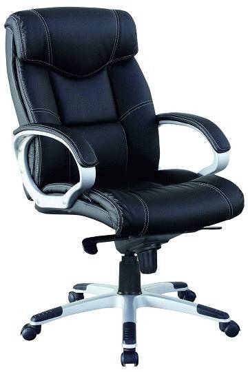 Кресло 2177H "Albert" Premium (ЭкоКожа) (черный /black)